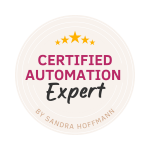 Siegel - Certified by Sandra Hoffmann für Jessica Naether