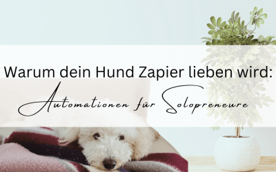 Warum dein Hund Zapier lieben wird – Automationen für Solopreneure